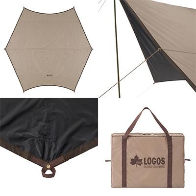 ふるさと納税 城陽市 Tradcanvas ソーラーヘキサタープM キャンプやアウトドアに熱中症対策でも　71202001 |  | 03