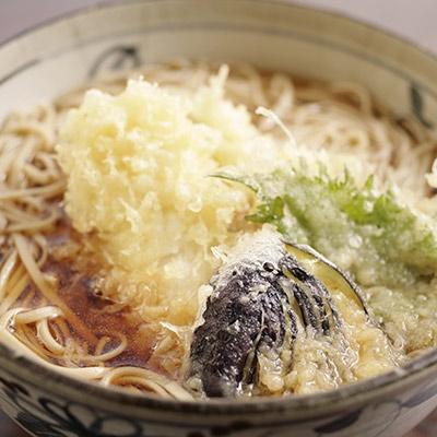 ふるさと納税 長野市 干しそば8人前(戸隠産そば粉使用)　そばつゆ・七味唐辛子付 |  | 01