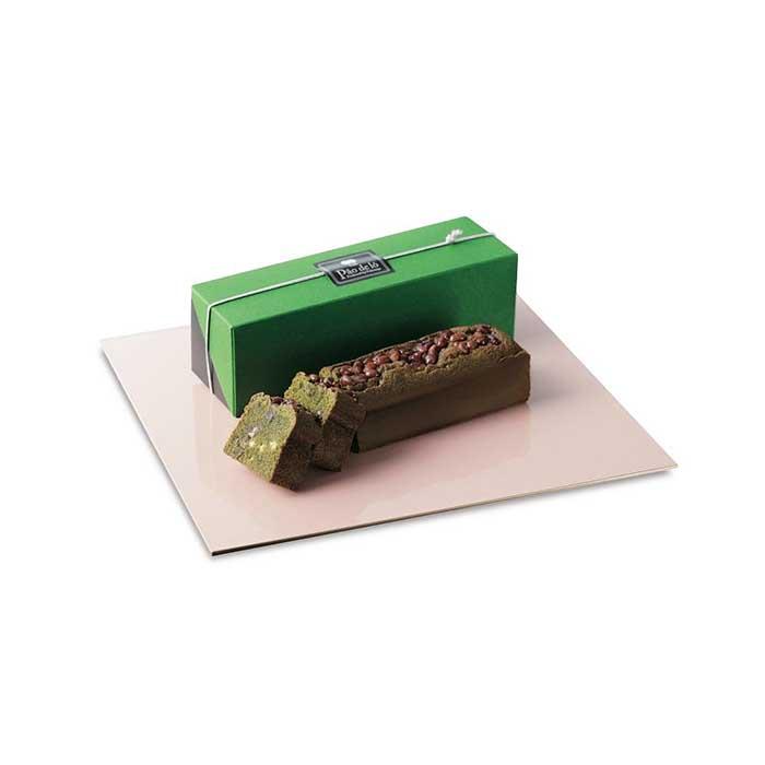 【ふるさと納税】【カステラ本家福砂屋　福岡市内製造】抹茶と小豆のパンデローケーキ | ケーキ パウンドケーキ デザート お菓子 おかし 洋菓子 茶 お茶 まっちゃ あずき ギフト お土産 お取り寄せ 人気 おすすめ 有名 ふくさや
