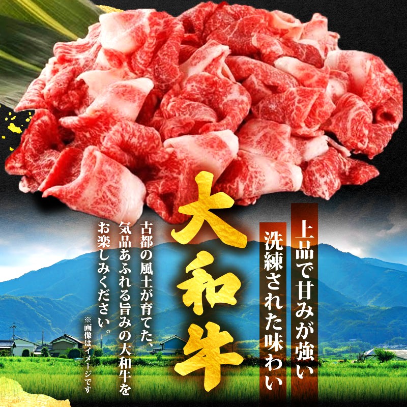 H-113 大和牛 すき焼き・しゃぶしゃぶ用切り落とし 1.2kg 肉の河内屋