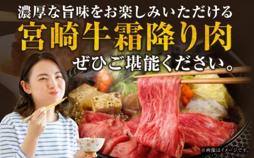 数量限定 宮崎牛 霜降り スライス 計1kg 肉質等級4等級以上 牛肉 黒毛和牛 国産 食品 おかず 最高級 ブランド牛 すき焼き しゃぶしゃぶ 肉じゃが 人気 おすすめ 記念日 贈り物 お取り寄せ 