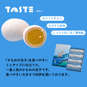 【スピード発送】 かもめの玉子 ミニ 18個 和菓子