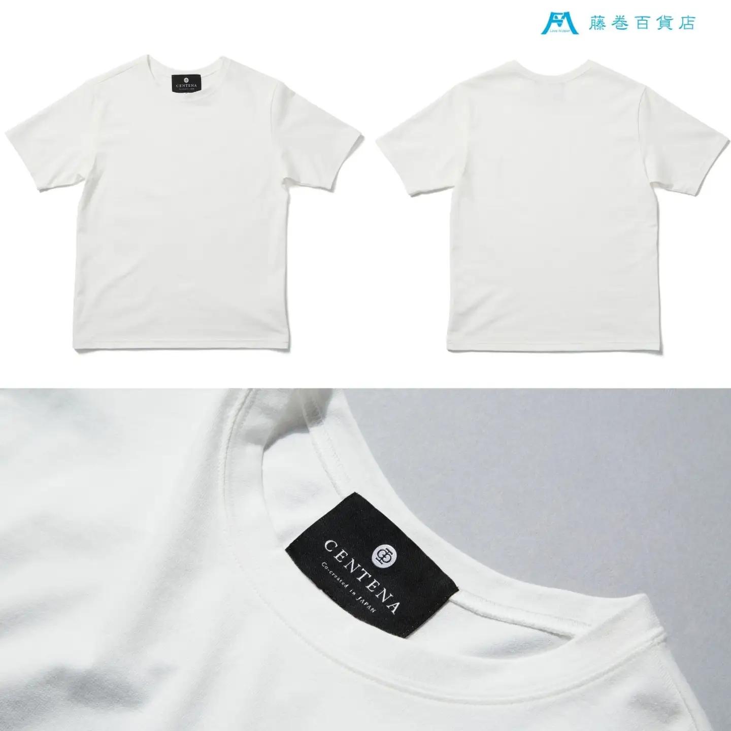 ［CENTENA］LUXURY Tシャツ 半袖 ホワイト Mサイズ