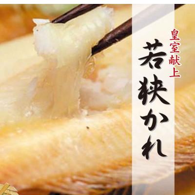 ふるさと納税 小浜市 皇室献上の若狭かれ3枚入り