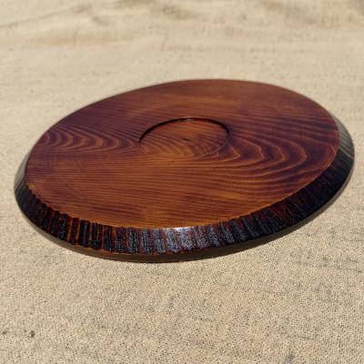 ふるさと納税 香川県 【香川漆器】30cm盛皿　ノミ打スリ漆 |  | 02