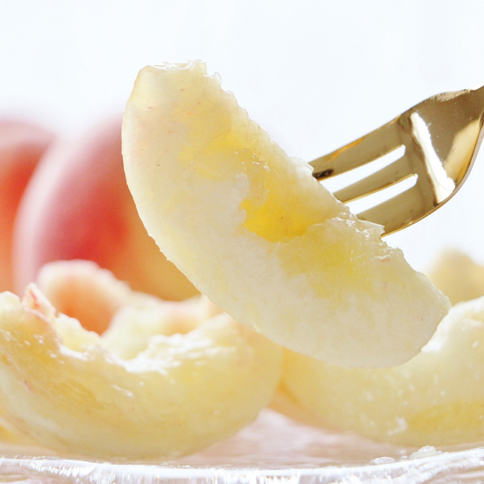 ☆フルーツ王国山形☆ 白桃(桃水) 秀品 2kg [かたい桃] 【令