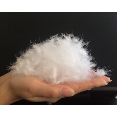 【緊急支援品】シングル羽毛布団(ハンガリー産ダウン93%・充填量1.1kg・ブルー)