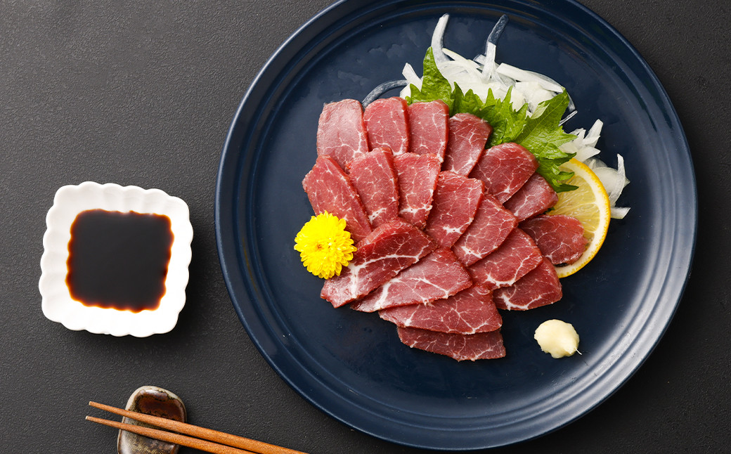 特選 上赤身 馬刺し 2kg / 特選 上霜降 馬刺し 2kg 計4kg 馬肉 赤身 霜降 熊本県 益城町