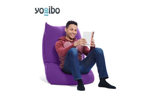 【パープル】39-L-11　Yogibo Lite（ヨギボー ライト）※離島への配送不可
