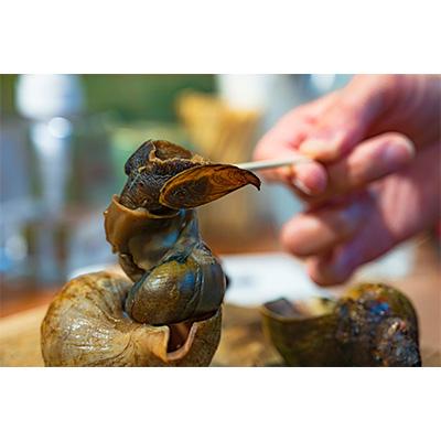 ふるさと納税 稚内市 【つぶ煮】料亭青つぶ 高級利尻昆布出汁使用 あぶら除去済み 約2kg(約1kg×2パック) |  | 01