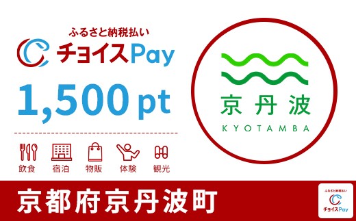 
            京丹波町チョイスPay 1,500pt【会員限定のお礼の品】
          