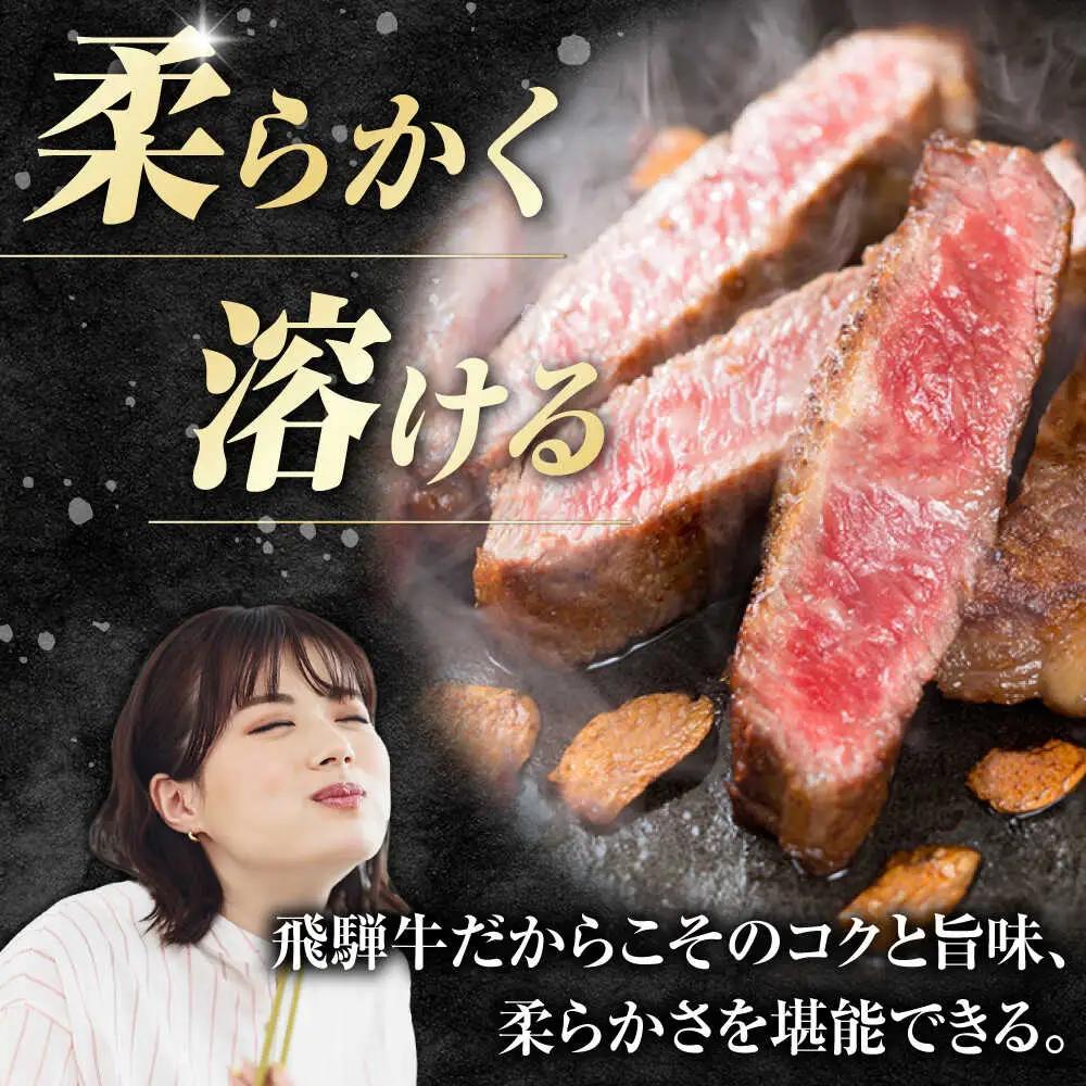【12回定期便】飛騨牛 ステーキ用計500g / 浅井商店[AWBJ032] 飛騨牛