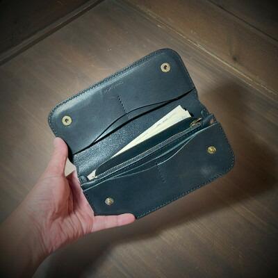 ラフテール【ロゼット ロングウォレット】BK CW-RT-BK-L