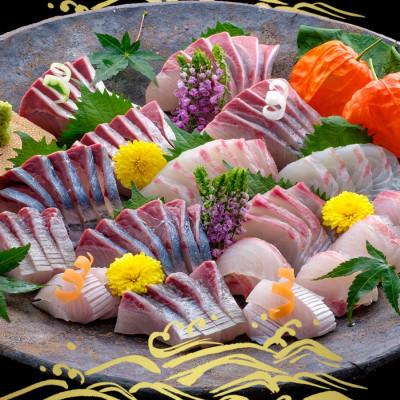 ふるさと納税 延岡市 宮崎産 刺身3種セット 真鯛・ぶり・カンパチ 各種600g 計1800g(冷蔵) |  | 03