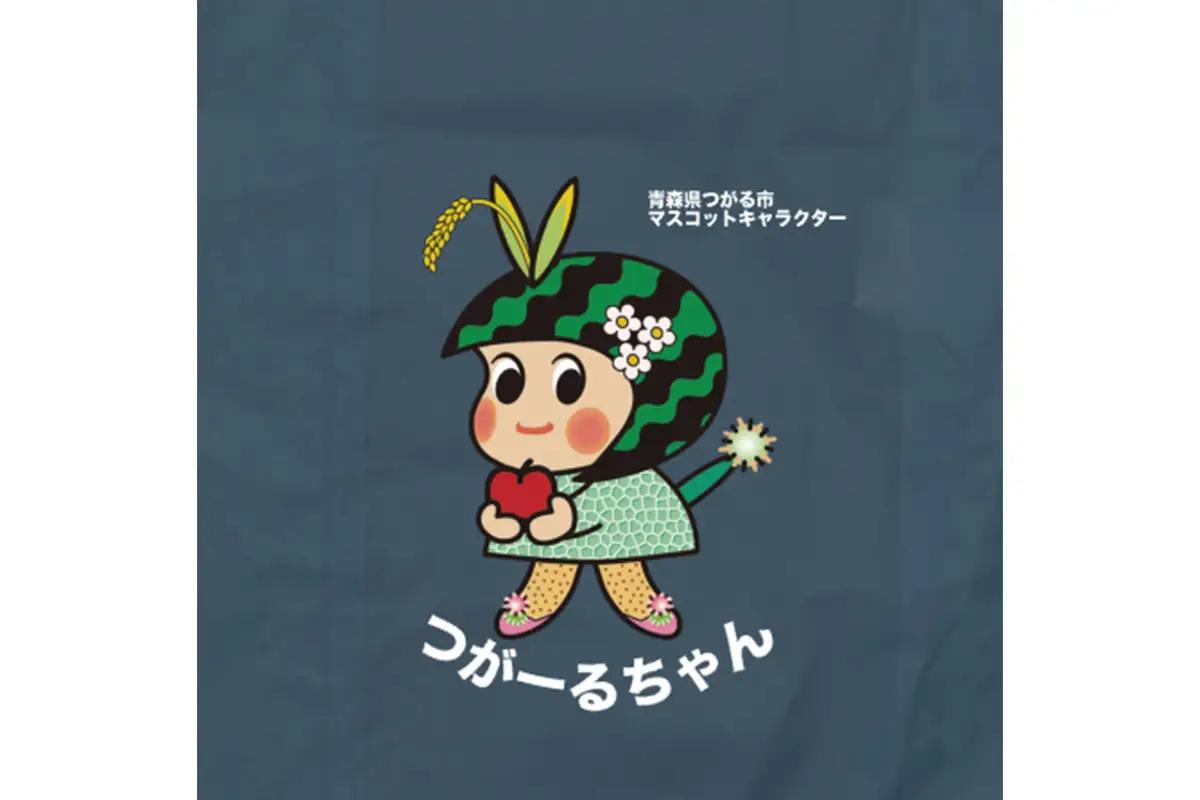 つがーるちゃんオリジナルエコバッグ(ネイビー) [1046]