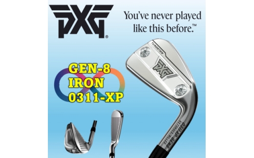 ゴルフクラブ　PXG 0311 GEN8-XP アイアン#6-PW、GW 6本セット-R【1734804】