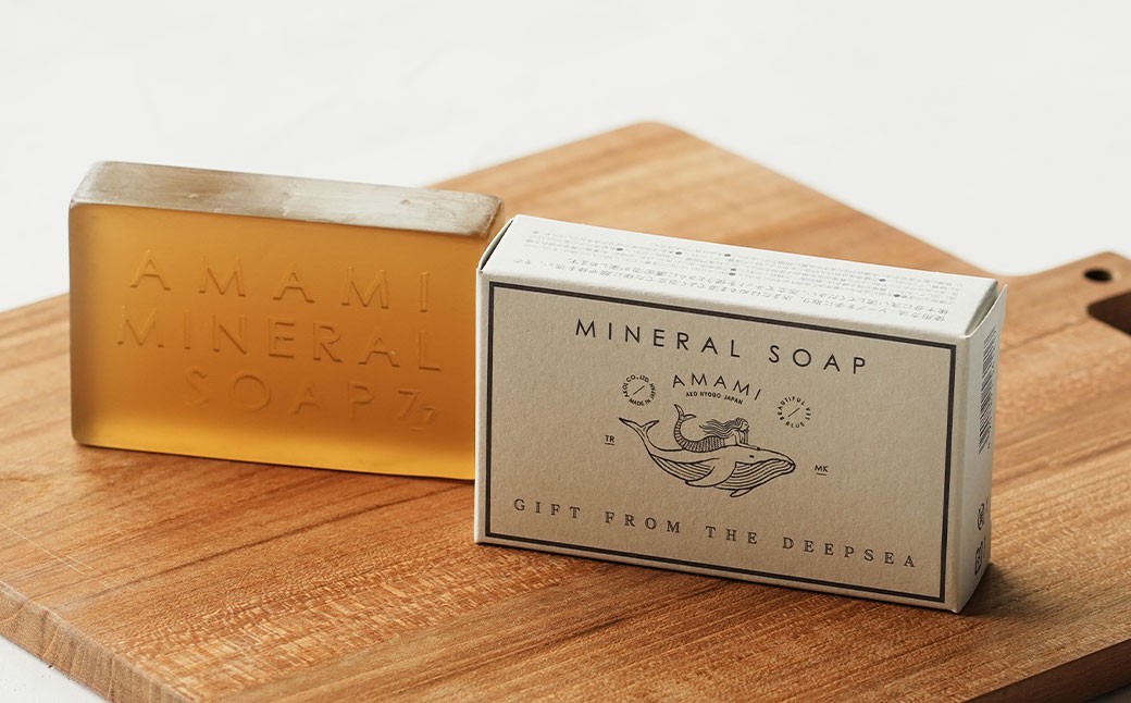石鹸 ミネラル ソープ AMAMI 3個 セット