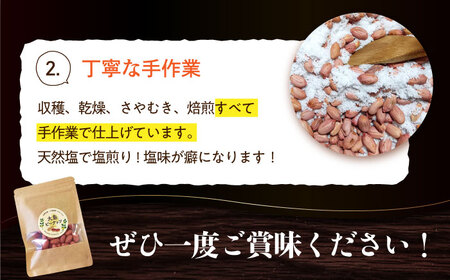 【全12回定期便】大島ピーナッツ 70g×5袋 長崎県 小値賀町 大島 【神川農園】 [DBT023] [DBT023]