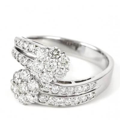 ふるさと納税 富士川町 1.0CT ダイヤモンドリング　PT950ハードプラチナ　R747DI-P2 #8 |  | 02