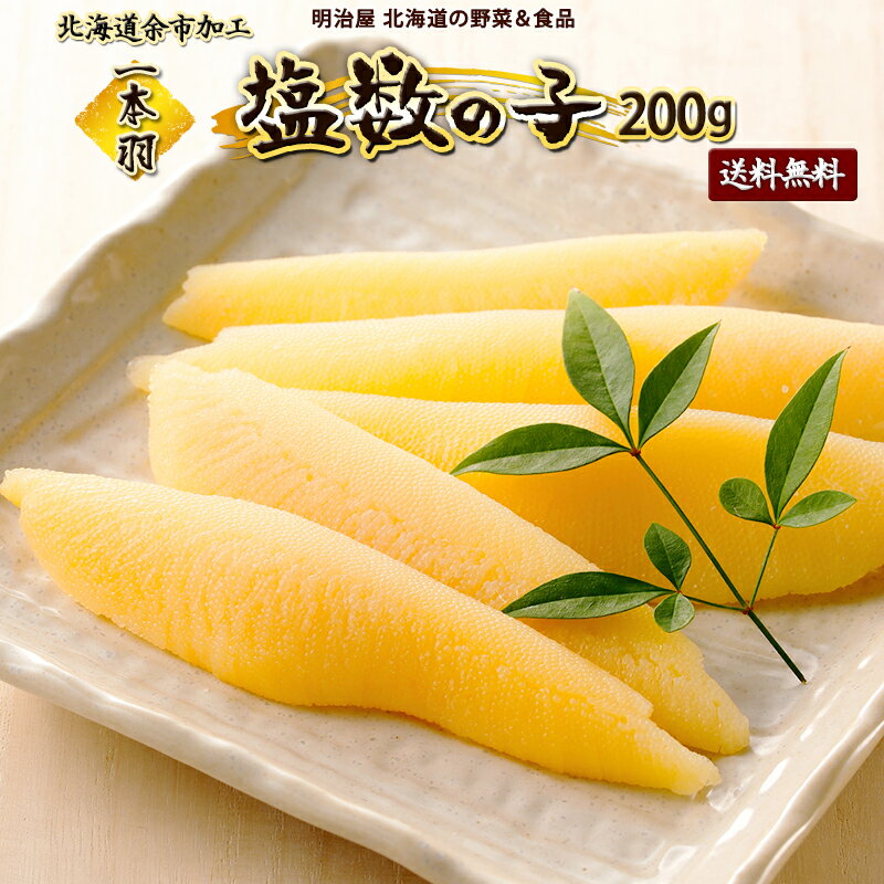 【ふるさと納税】 塩数の子1本羽200g 魚卵 魚介 海鮮 おつまみ おかず お正月 お節 おせち料理 おせち 単品おせち 珍味 国産 冷凍 食べ切り パリポリ 食感 お取り寄せ 飲み会 酒の肴 山海漬け 女子会 日本酒 焼酎 5,000円 5000円 お買い物マラソン 北海道 余市町 送料無料