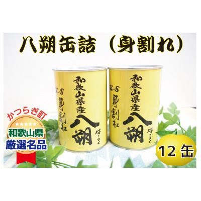 ふるさと納税 かつらぎ町 和歌山県産　八朔缶詰(身割れ)425g×12缶セット
