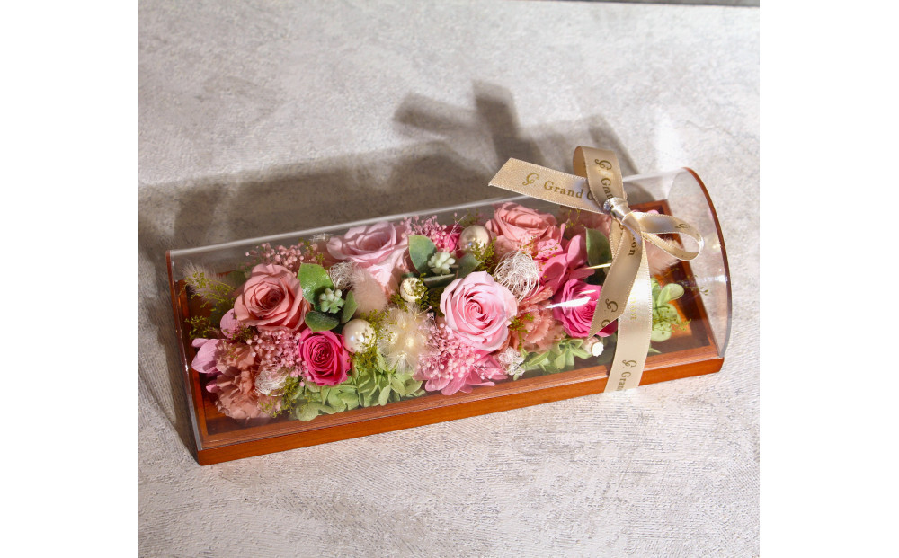 ドルチェ フラワーアレンジメント【ピンク】 322032_GC001VC02