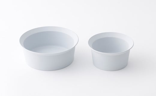 
【1616 / arita japan】有田焼／TY Round Bowl Gray 2客セット
