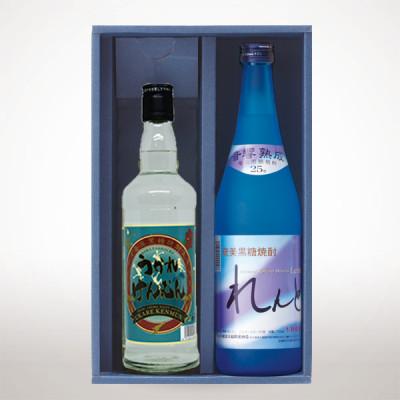 ふるさと納税 宇検村 黒糖焼酎「れんと」&amp;「うかれけんむん」セット(宇検村)