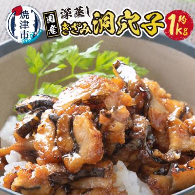 ふるさと納税 焼津市 国内産!深蒸し きざみ 洞穴子 の 蒲焼 約500g×2(a15-549)