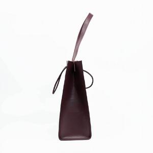 【トートバッグ（L）】2way Tote bag Large　カラー：Wine【かばん ファッション 人気 おすすめ 】
