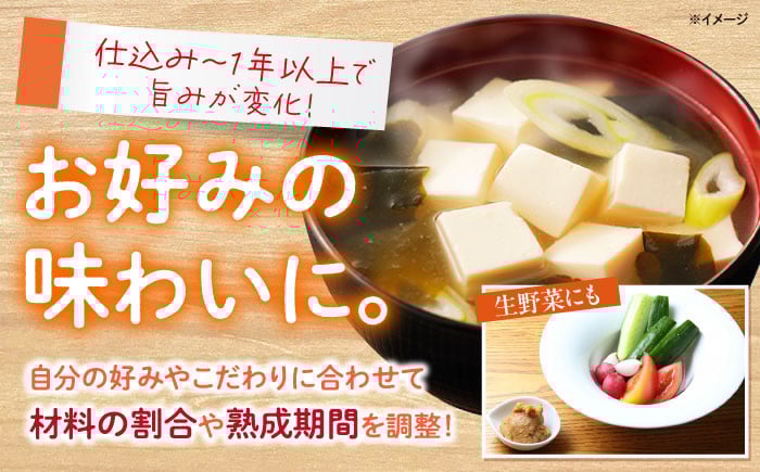 味噌 キット 手作り 自家製味噌 みそ 自由研究 合わせ味噌 あわせ味噌
