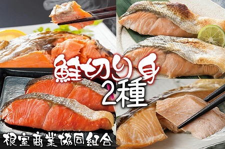 天然鮭切り身2種 計15切 G-18017