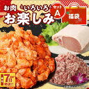 【ふるさと納税】【レビューキャンペーン対象】福袋 木城町 お肉いろいろお楽しみセットA - 冷凍 食品 総重量4kg 訳ありスパイシーチキン/豚ロースブロック/豚ミンチ スパチキ 国産鶏肉 国産豚肉 豚挽き肉 わけあり ブロック肉 スピード配送便 送料無料【宮崎県木城町】