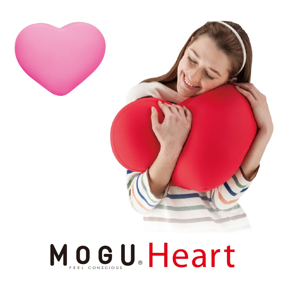 075-2 【MOGU】ビーズクッション「Heart（ハート）」RE