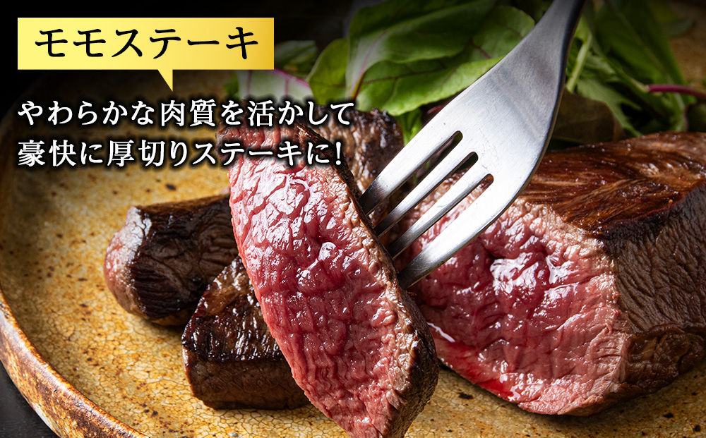 豪華!エゾ鹿肉 モモステーキ 2枚セット 北海道 稚内 ジビエ