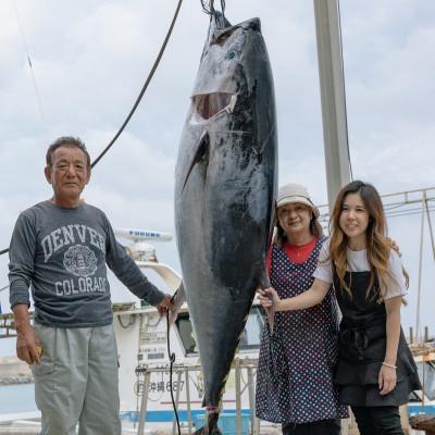 ふるさと納税 伊平屋村 伊平屋島近海のマグロ1kg(マイナス60℃急速冷凍) |  | 03
