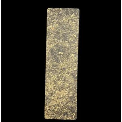 ふるさと納税 海南市 短冊プレート275(D)　乱糸(マット仕上げ)漆黒