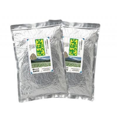 ふるさと納税 長野県 国内産そばの実　1kg×2袋