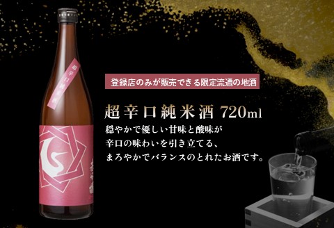 基峰鶴 純米吟醸山田錦と基峰鶴 超辛口純米酒 720ml 各1本【日本酒 純米吟醸 純米酒 地酒 酒 限定流通のお店 山田錦 辛口 超辛口 限定 飲み比べ フルーティー】 A3-A085008