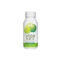 ＜3か月定期便(連続)＞つぶらなカボス 190g（30本×3回） ／ つぶらな つぶらなカボス 定期便 3回 3ヶ月 頒布会 ジュース かぼすドリンク 清涼飲料水 人気 子供 おすすめ 果汁飲料 ご当