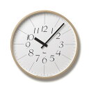 【ふるさと納税】RIKI CLOCK/（WR-0312L） Lemnos レムノス 時計　【インテリア】　お届け：※申込状況によりお届け迄1～2ヶ月程度かかる場合があります。
