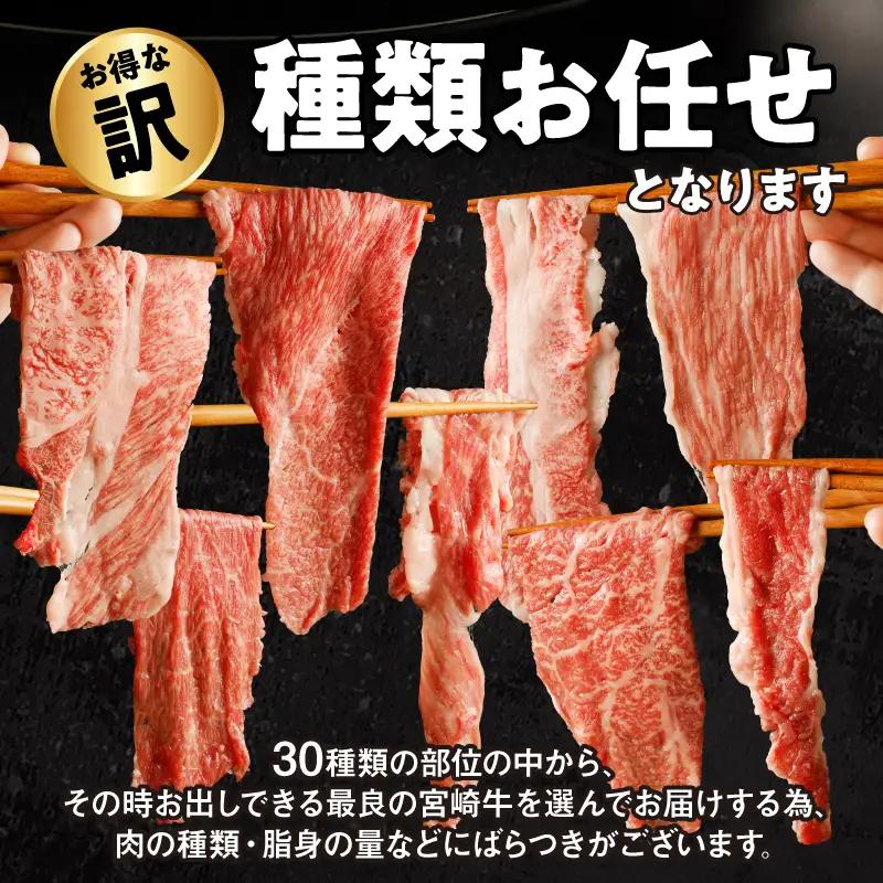牛肉 すき焼き用 牛肉[宮崎牛 切り落とし 1kg]