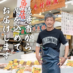 ＜数量限定＞海鮮BBQセット4種(2～3人前) 魚介 サザエ イカ クロマグロ マグロ マグロカマ 赤エビ 海の幸 冷凍 バーベキュー BBQ 【sm-DG006-A】【木村鮮魚店】