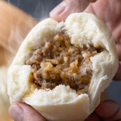 ふるさと納税 新ひだか町 北海道産 黒毛和牛 こぶ黒 肉まん 5個【LC】 |  | 02