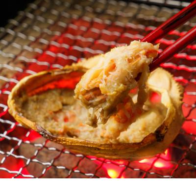 ふるさと納税 石狩市 かにみそ甲羅　かに身のせ　約60g×6個 |  | 01
