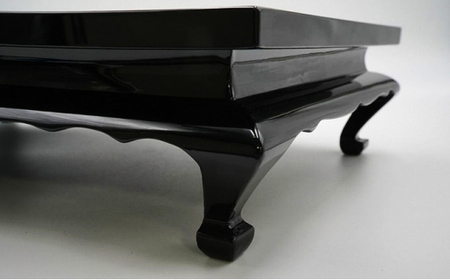 天平卓13号　黒無地