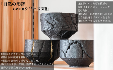 Owan POT(w120mm) 3set《crack,bolt,hibi》　024024