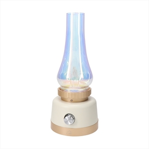 Owltech(オウルテック) 幻想的な光を楽しむ、特別なひとときを。 オーロラランタン『KOHAKU』 ホワイト EBI-LTN01-WH【 ランタン 防災 神奈川県 海老名市 】