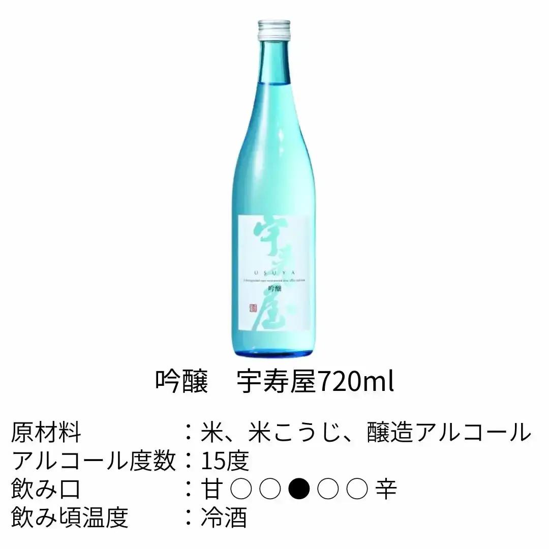 純米大吟醸・吟醸 宇寿屋（うすや）2本セット  日本酒 新潟清酒 [福顔酒造] 【020P021】