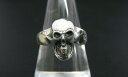 【ふるさと納税】Small skull ring スモール スカル リング 指輪 小ぶり で さりげなく 身に着ける ことができる スカル 初心者 に おすすめな 一品 です